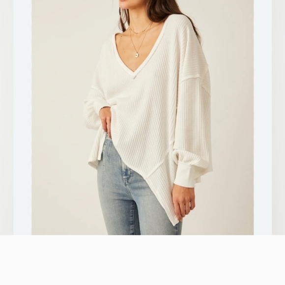 We The Free Coraline White Vintage Top - Picture 5 of 5